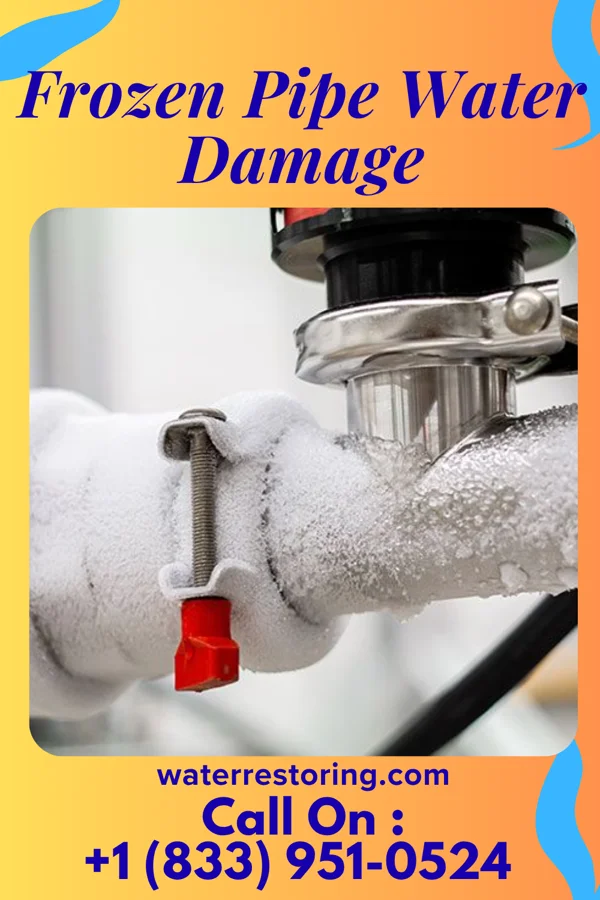 Frozen Pipe Water Damage in Fountain City, WI